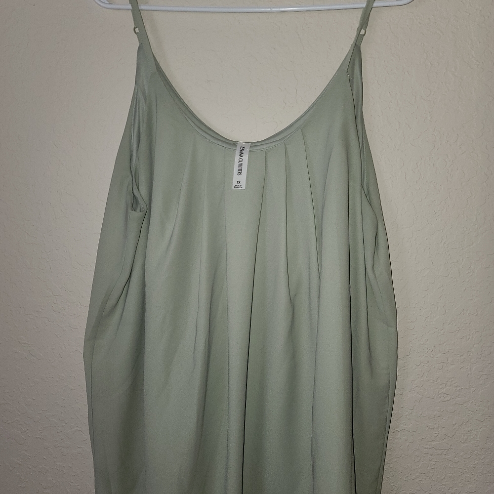 Sage green camisole